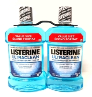 2 New LISTERINE Arctic Mint Mouthwash (1.5 Litres Each)