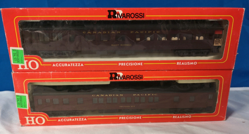 Rivarossi HO Scale Model Railroad Cars - Canadian Pacific