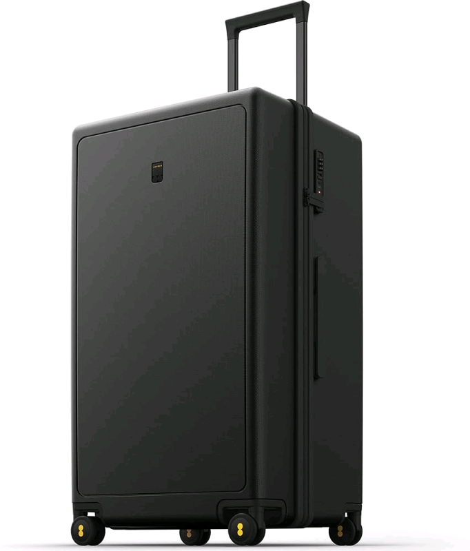 New - LEVEL8 Trunk Luggage, 28" Luggage with Spinner Wheels . Retail $700