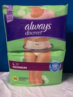 New Always sz Large Briefs - 38 Briefs