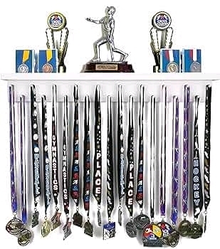 NEW Medal Awards Rack. Great for displaying your awards and trophies. 24 X 3.25 X 3.5 inches