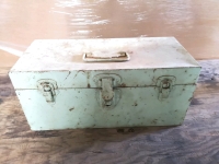 Vintage Metal Tackle Box