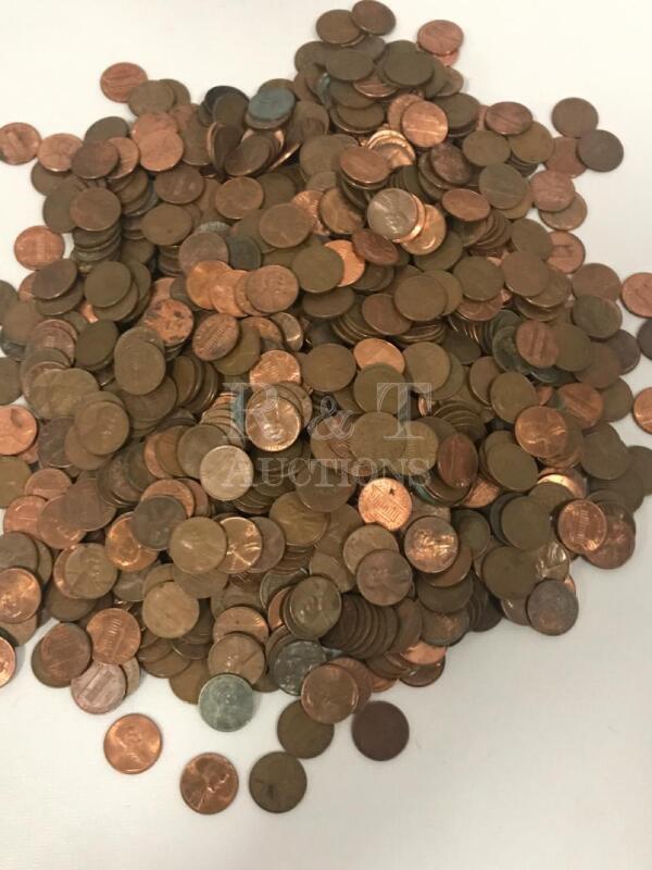 Over 3Kg of American Pennies