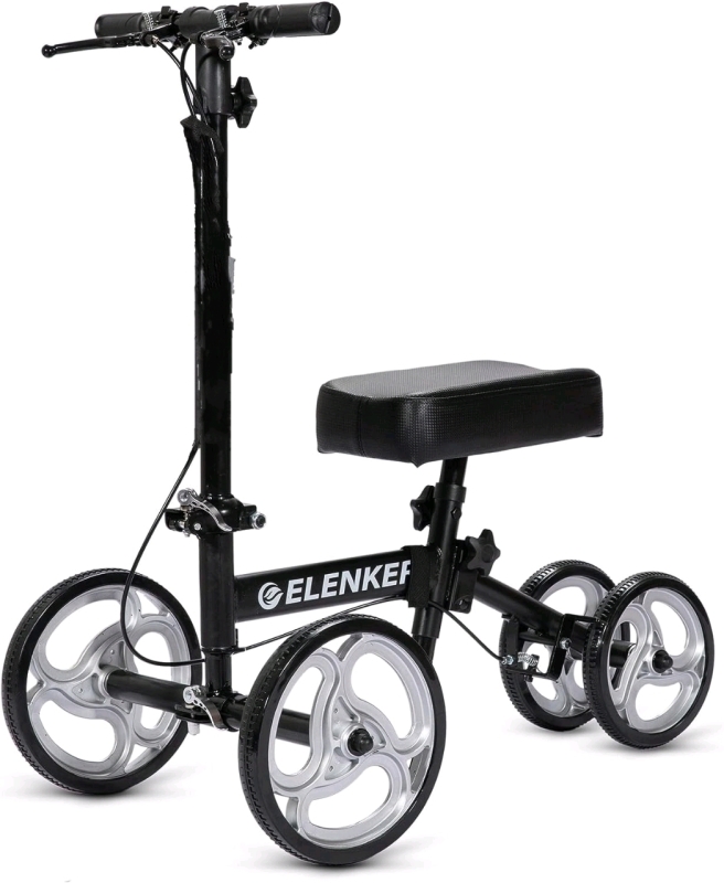 ELENKER Steerable Knee Walker (As-Is)