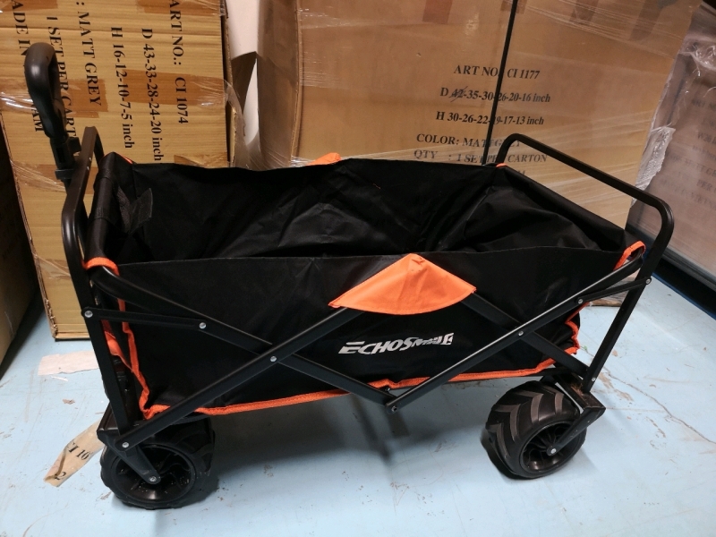 Echo Smile Heavy Duty 350 Lbs Capacity Collapsible Wagon - All Terrain