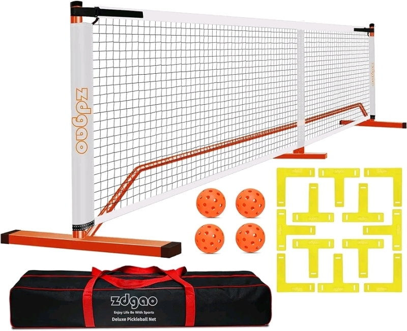 New Zdgao Pickleball Set with Net and Carry Bag