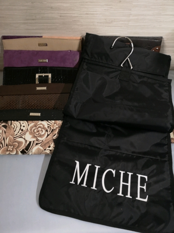 9 Miche Purse Samples + Sample bag