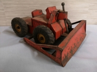 Vintage Metal Toy Bulldozer