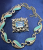 CORO Pegasus Necklace CORO Brooch signed
