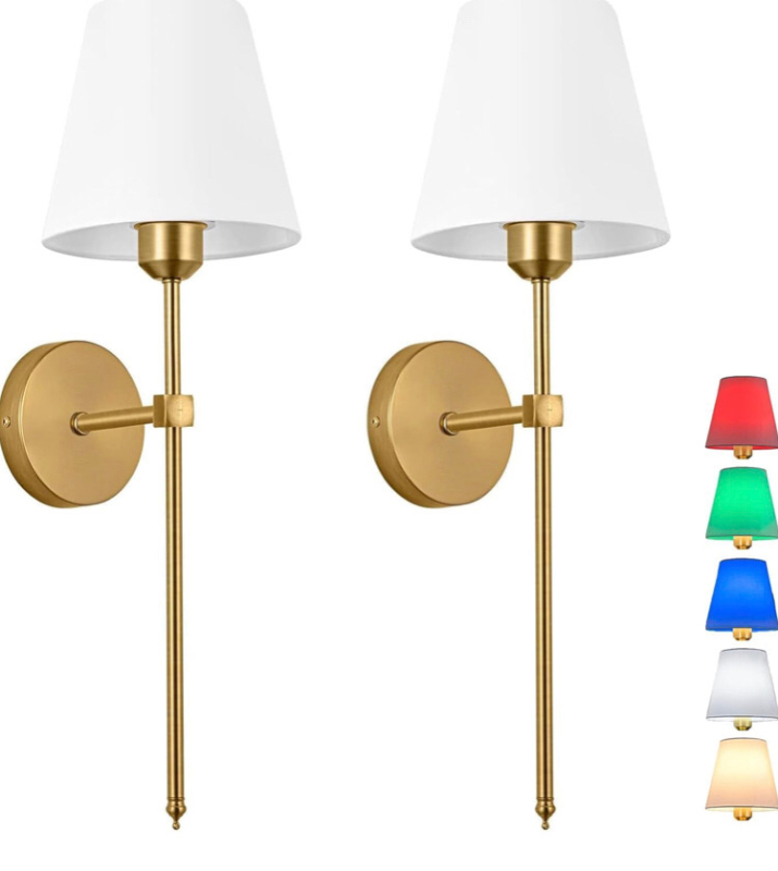 Tinging Battery Operated Wall Light Set of 2