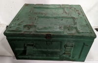 Vintage Metal Ammo Crate