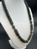 Fringe Drape Collar Larvikite Brads Urchin Ring - 4