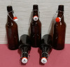 NEW YEBODA 5 16 oz Amber Glass Beer Bottles for Home Brewing with Flip Caps - 2