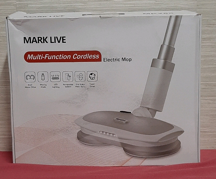 Mark Live Multi Function Cordless Electric Mop All items appear to be present. Sold as is.