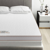 BedStory Gel Memory Foam Mattress Topper, 3 Inch Gel Infused High Density King Size Bed Mattress