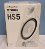 New - Yamaha HS5 5" Powered Studio Monitor Speaker , 70 Watts , White - 4