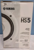 New - Yamaha HS5 5" Powered Studio Monitor Speaker , 70 Watts , White - 5