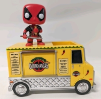 FUNKO POP! Deadpool Bobble-Head in Chimichanga Food Truck