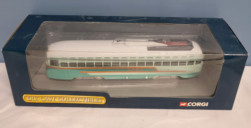 CORGI PCC Streetcar Washington D.C. Transit Diecast in Original Box , 1:50 Scale