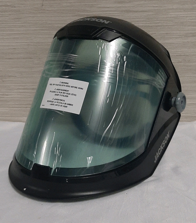NEW Jackson Lightweight Safety Face Shield Shield with 370 Speed Dial Ratcheting Headgear &ndash; Uncoated Clear<br/>