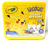 New POKEMON x CRAYOLA Pikachu Art Case (Over 75 Pieces Inside!)