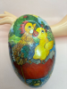 5 Stacking 1920s Western Germany Paper Mache Easter Eggs <br/> - 9