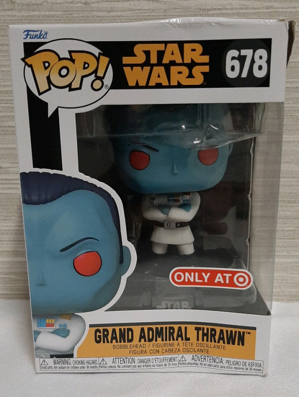 NEW Funko Pop Star Wars Grand Admiral Thrawn #608