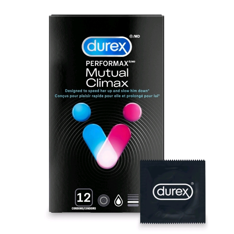 New DUREX Performax Mutual Climax Condoms (12 Condoms)