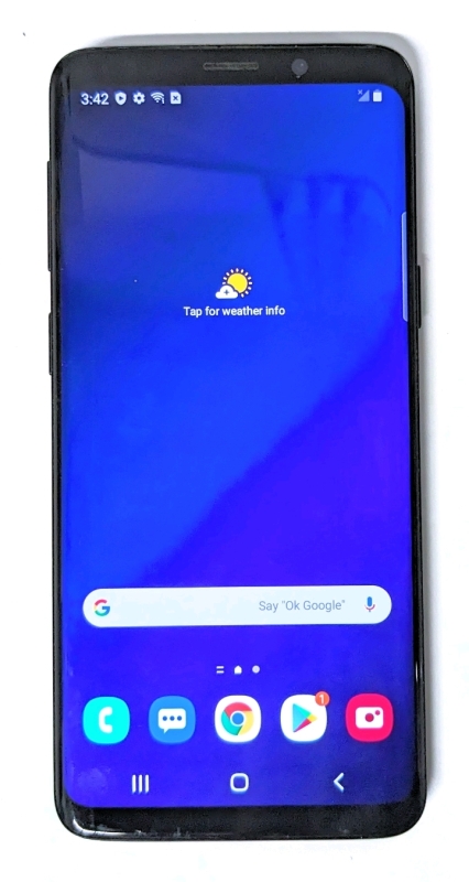 SAMSUNG Galaxy S9 (Verizon) 64GB Storage, 4GB Memory Dual Hybrid Sim Card Slot SM-G9600