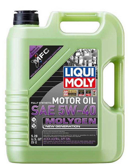 New Molygen New Generation SAE 5W-40