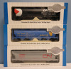 Bachmann Premium HO Scale Silver Series Rolling Stock Railroad Models , 3 Cars NRFB