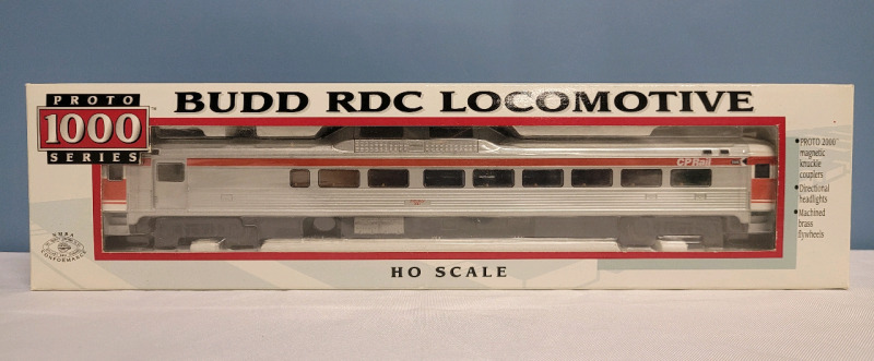 Proto 1000 Series HO Scale Budd RDC Locomotive Railroad CP Rail Engine #9101