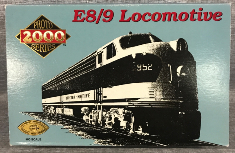 Proto 2000 Series HO Scale E8/9 Locomotive Railroad Model Engine #1802