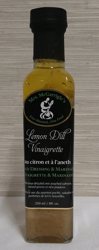 NEW Mrs McGarrigles Lemon Dill Vinaigrette 250ml