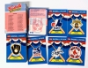 Vintage 1989 FLEET MLB Baseball's Exciting Cards : 6 Logo Stickers & 44 Trading Cards - 2