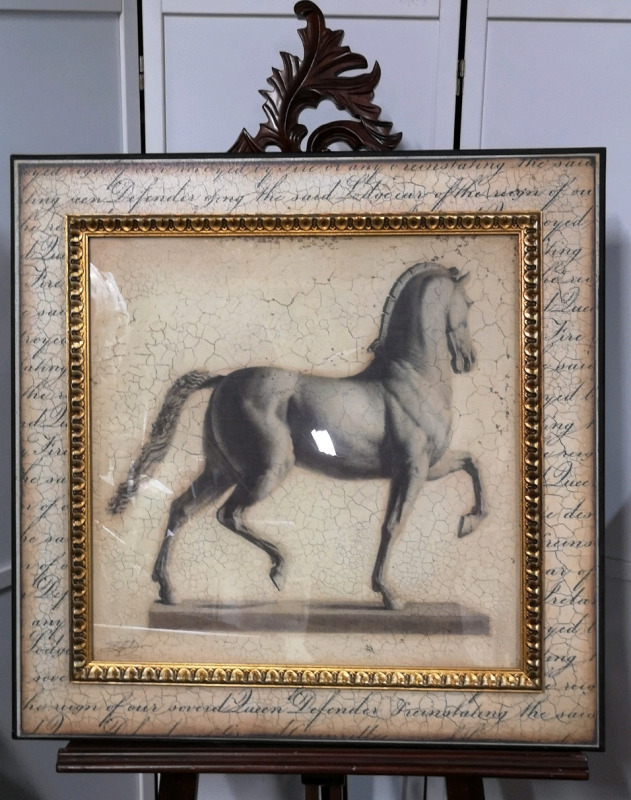 Framed Signed Print - 27.25" Wide & Tall