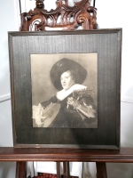 Vintage Framed Print - Musician