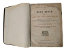 Antique 1871 Large HOLY BIBLE : Self-Explanatory Family Bible with Marginal Readings and Original and Selected Parallel References 9.25" x 12.2" x 2.2" Thick