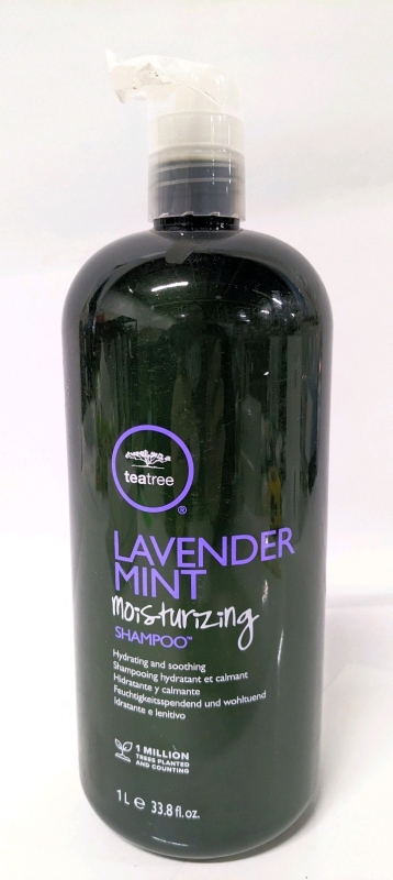 New TeaTree Lavender Mint Moisturizing Shampoo 1L