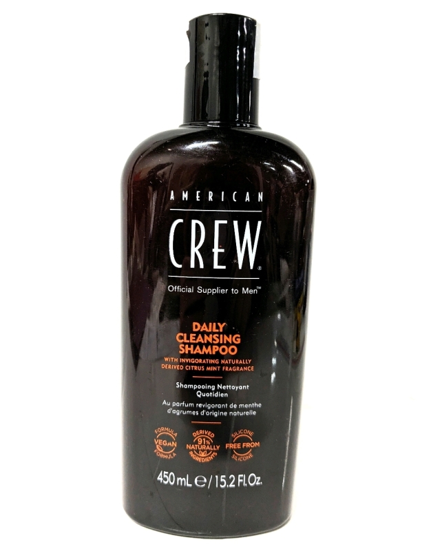 New AMERICAN CREW Daily Cleansing Shampoo (Citrus Mint Fragrance) 450ml