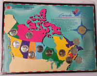 1992 Canadian " Canada 125 " Provincial Quartet & Lonnie Set