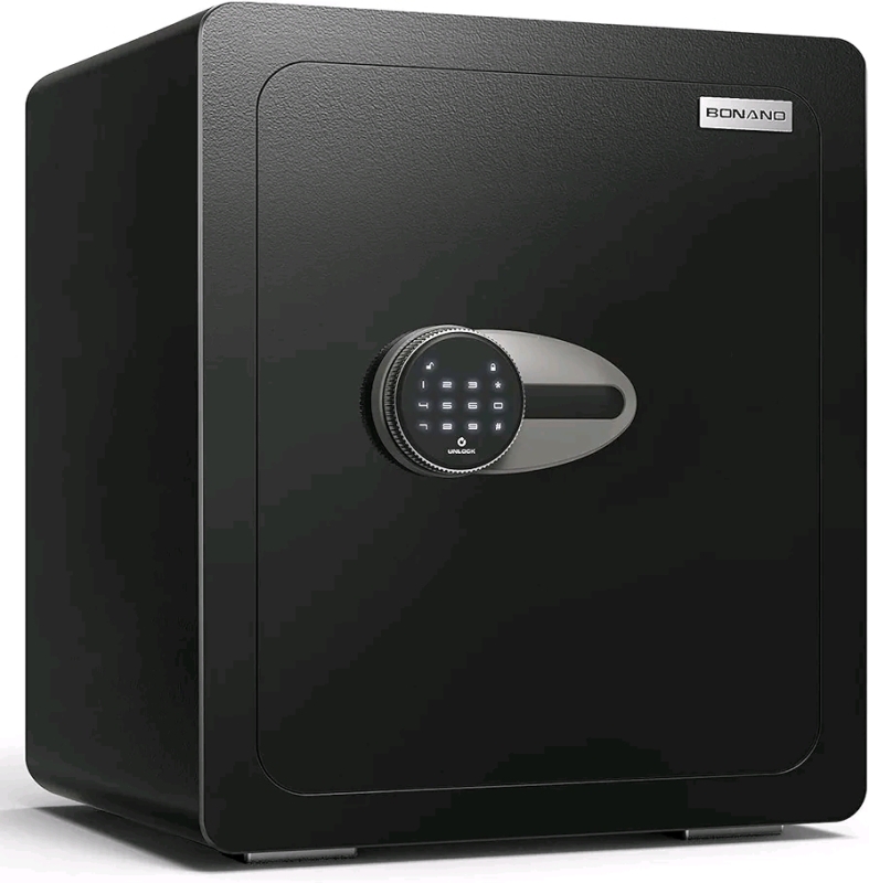 New - BONANO 2.0 Cub Fireproof Safe Box , Fireproof Waterproof w/Touch Screen Keypad