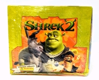 New Sealed PANINI x SHREK 2 Sticker Album Retail Box (48 Packs Included)