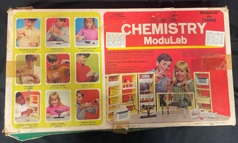 As Is Vintage Gilbert Chemistry ModuLab