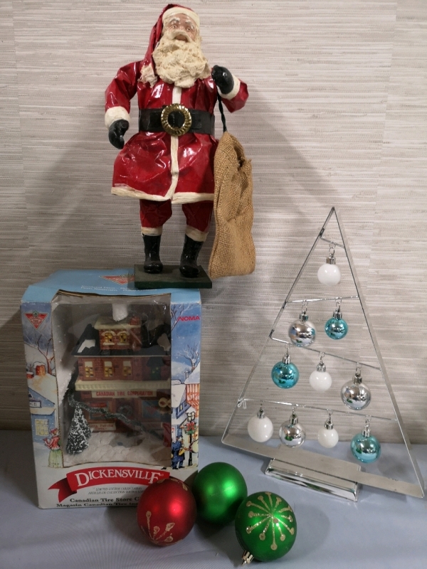 Vintage & New Christmas Decorations - Dickensville Canadian Tire Store