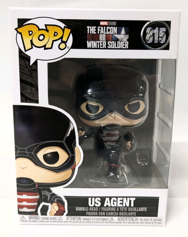 New FUNKO POP! #815 US Agent Bobble-Head