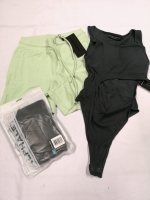 3 New ALPHALETE sz Small & XSmall Women's Short & Bodysuits