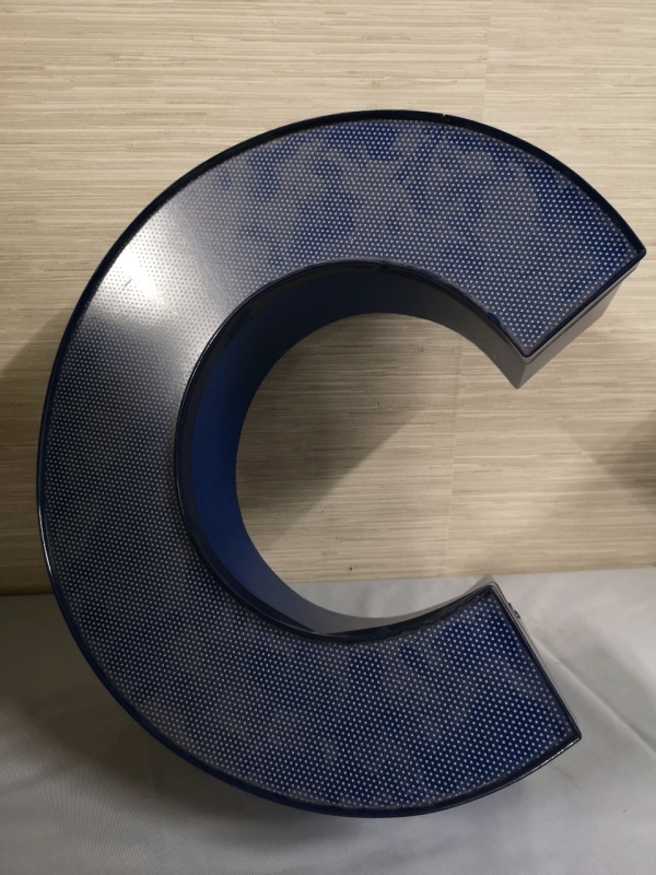 Vintage Metal Light "C" - AS IS
