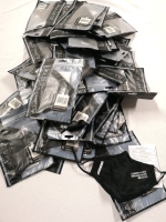 50+ ALPHALETE Face Masks in Black Camo Print