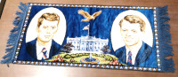 Vintage Kennedy Presidential Tapestry